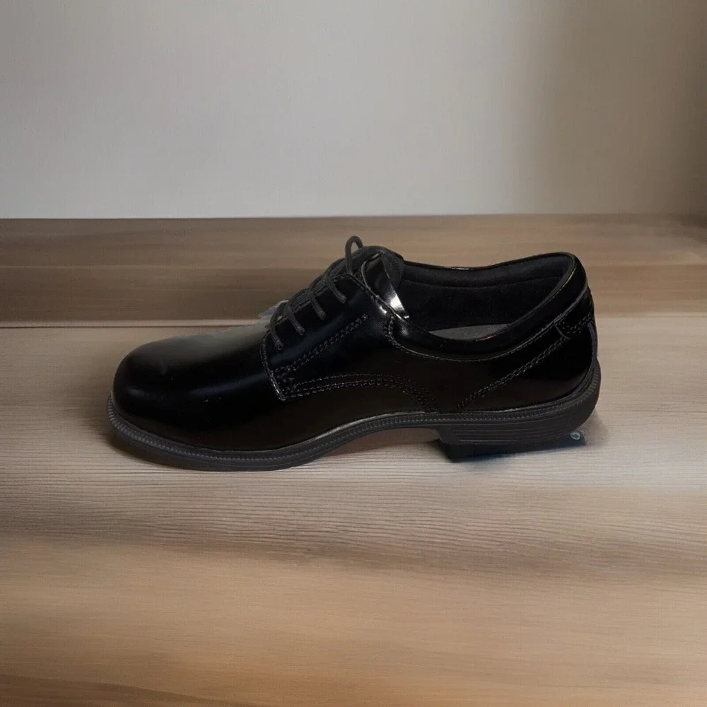 Men's Classic Nunn Bush KOR Comfort Gel Shoes Black Leather Size 10.5 84358-001